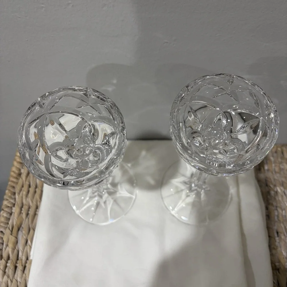 Pair of GORHAM‎ CRYSTAL Northridge 8